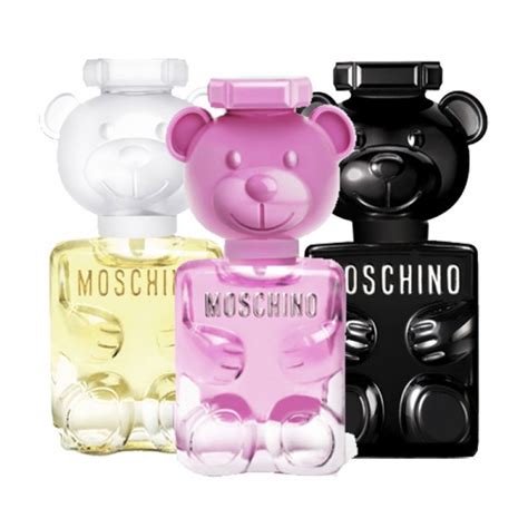 moschino toy mini perfume trio.